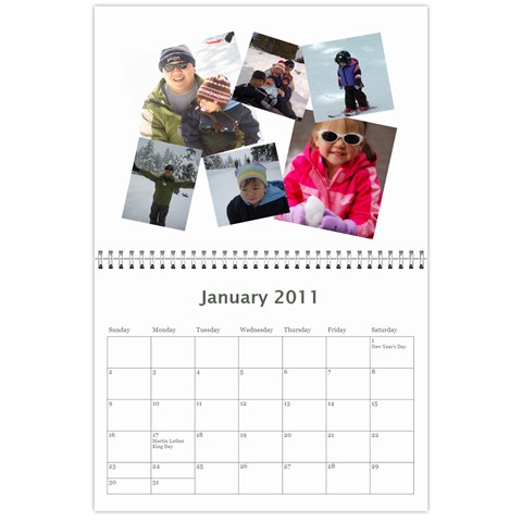 Joyce Calendar By Brittany Jan 2011