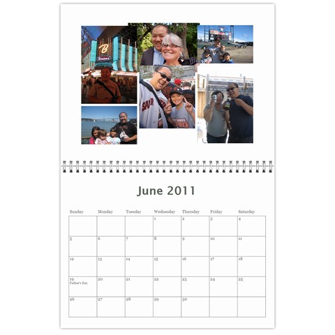 Joyce Calendar By Brittany Jun 2011