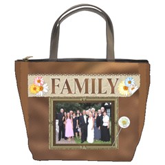 Family Memories Bucket Bag
