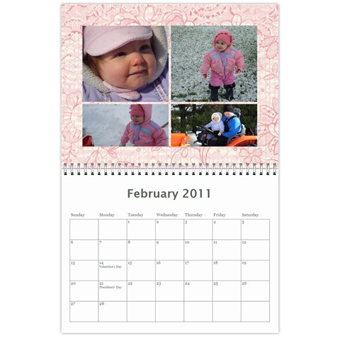 Mom P Calendar By Evelyn Feb 2011