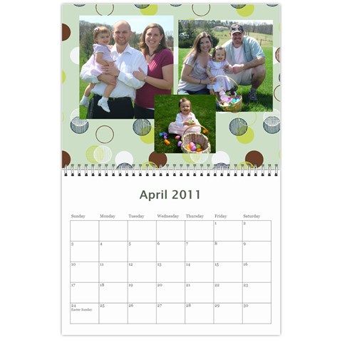 Mom P Calendar By Evelyn Apr 2011