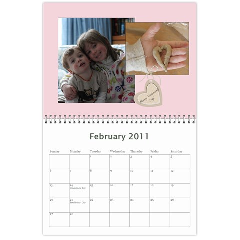 2011 Calendar (nana) By Nicole Hammond Feb 2011