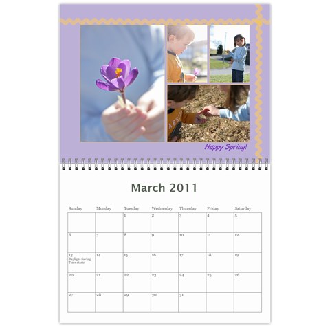 2011 Calendar (nana) By Nicole Hammond Mar 2011