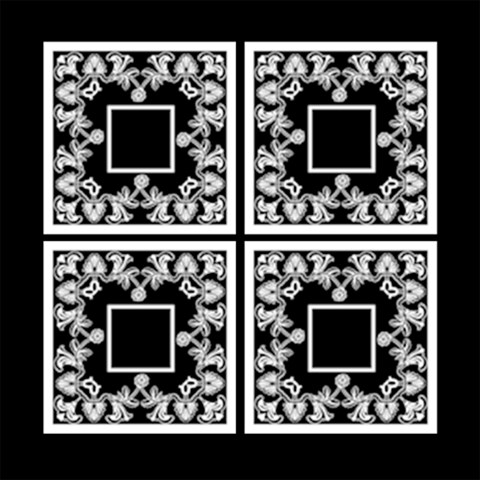 Art Nouveau Classic Black & White Quickpages  12 X 12  By Catvinnat 12 x12  Scrapbook Page - 1
