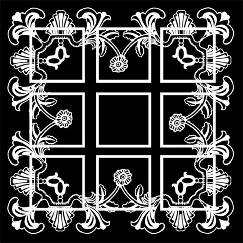 Art Nouveau Classic Black & White Quickpages  12 X 12  By Catvinnat 12 x12  Scrapbook Page - 2