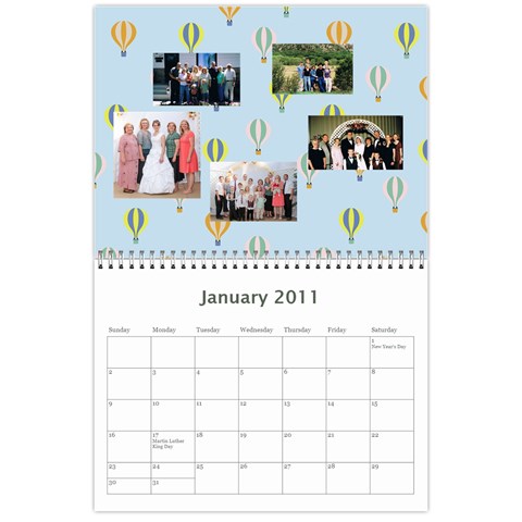 Mom And Dad s Calendar By Shelly Johnson Jan 2011