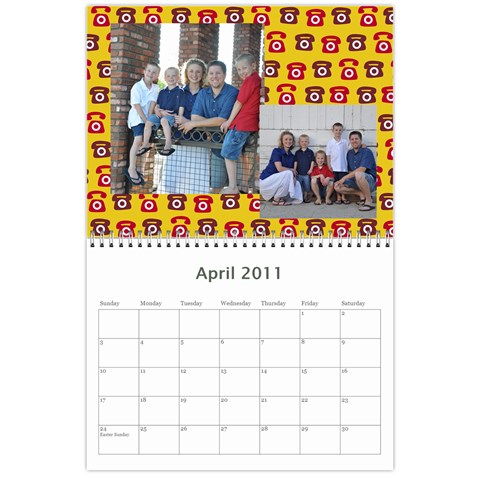Mom And Dad s Calendar By Shelly Johnson Apr 2011