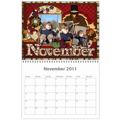 Calendar For 2011 By Mariya Nov 2011