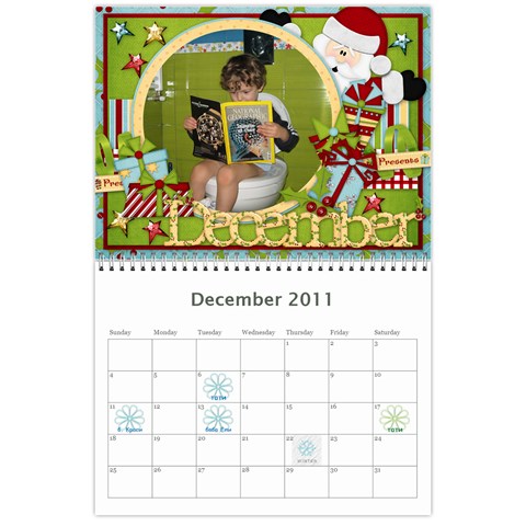 Calendar For 2011 By Mariya Dec 2011