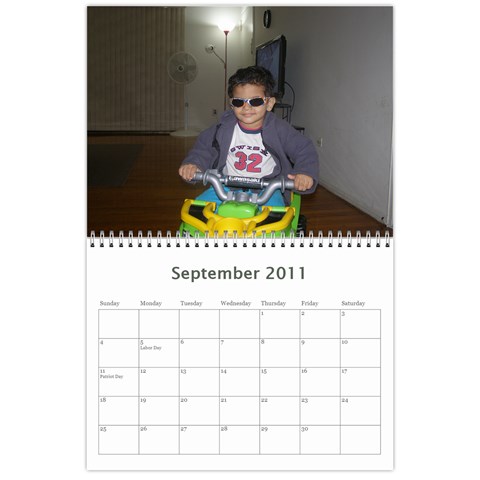 Harsha Calender By Chaithanya Sep 2011