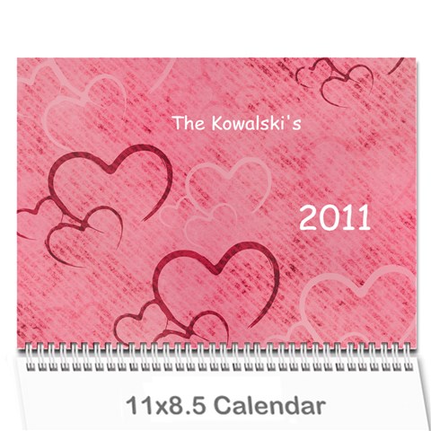 2011 Calendar By Kris Cover