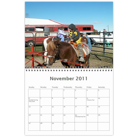 2011 Calendar By Kris Nov 2011