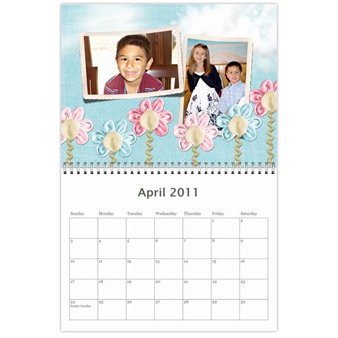 2011 Calendar By Trisha Perez Apr 2011