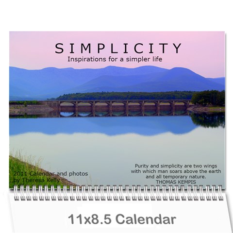 Calendar By Theresa Kelly Cover