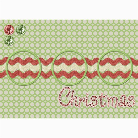 Marti Xmas By Tania 7 x5  Photo Card - 10