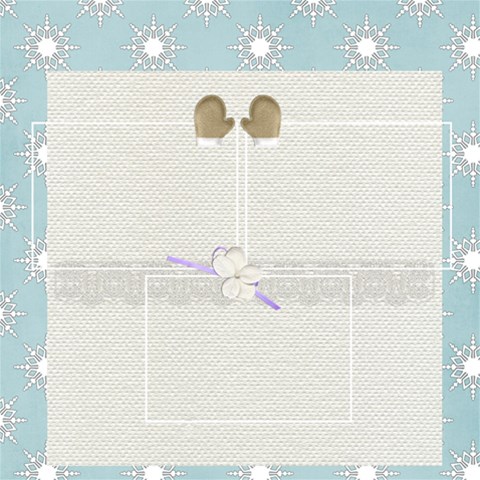 Snow Fun Quickpages By Jennyl 12 x12  Scrapbook Page - 15