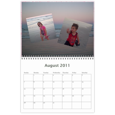 Calendar By Jessica Aug 2011