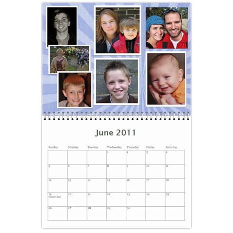 Tootie s Calendar 2011 By Colton Jun 2011