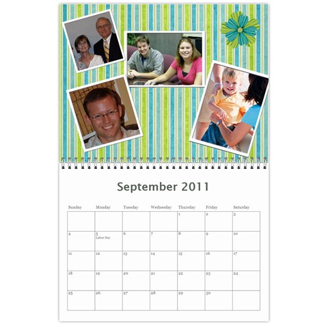 Tootie s Calendar 2011 By Colton Sep 2011
