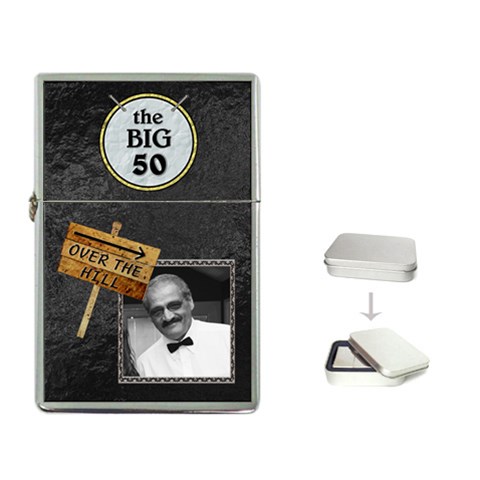 The Big 50 Flip Top Lighter By Lil Front