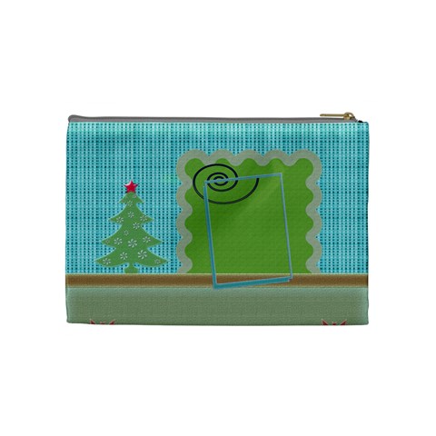 Christmas Cosmetic Bag Back