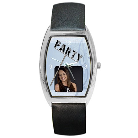 Party Barrel Style Metal Watch By Lil Front