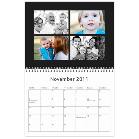 Calendar 2011 By Courtney Milam Nov 2011