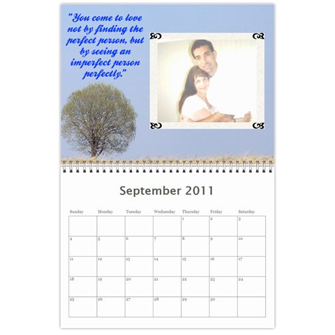 Moms Calendar By Kelli Ward Sep 2011