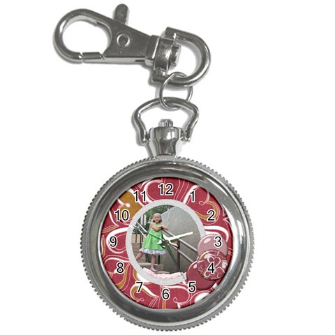 I Heart Keychain Watch 1 By Lisa Minor Front