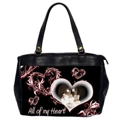 All of my Heart Oversized Office Bag - Oversize Office Handbag (2 Sides)