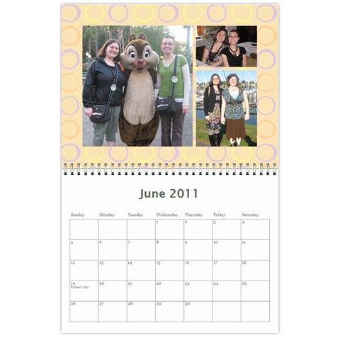 2011 Calendar By Carrie Wardell Jun 2011
