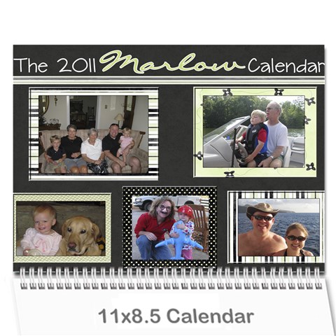 2011 Marlow Calendar By Heather Marlow Cover