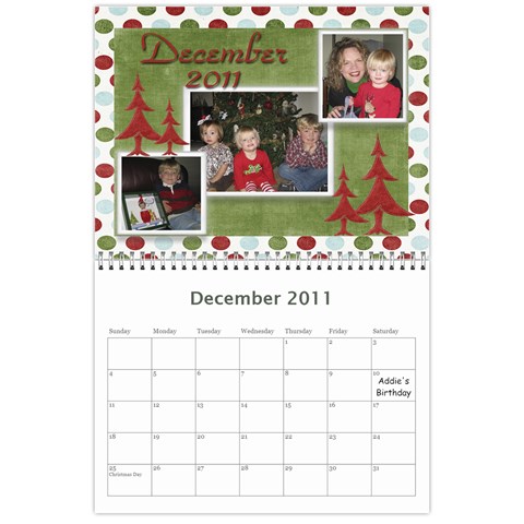 2011 Marlow Calendar By Heather Marlow Dec 2011
