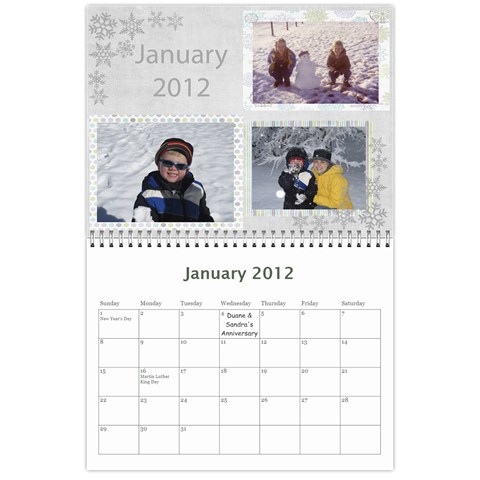 2011 Marlow Calendar By Heather Marlow Jan 2012