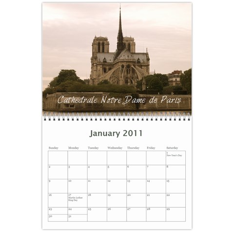 2011 Calendar By Susan Jan 2011