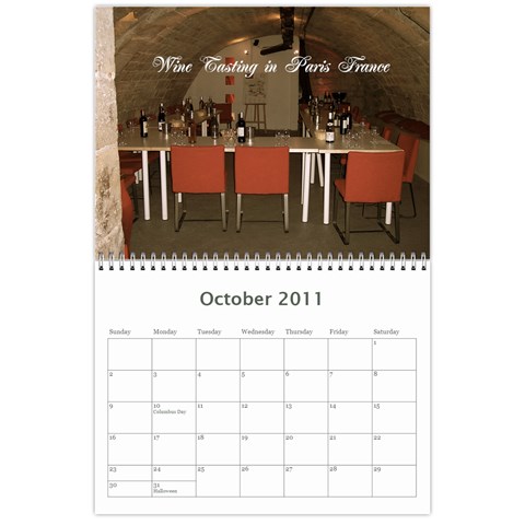 2011 Calendar By Susan Oct 2011