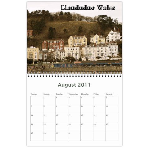 2011 Calendar By Susan Aug 2011