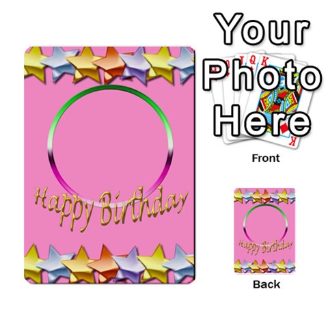 Happy Birthday Card Invitation By Daniela Front 1