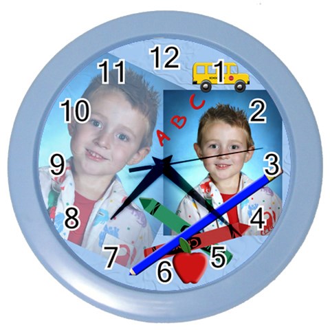 School Clock By Chere s Creations Front