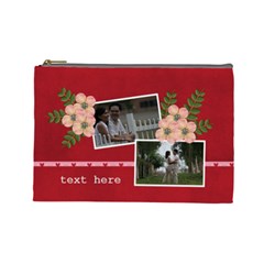 Large- Cosmetic Bag Love1 (7 styles) - Cosmetic Bag (Large)