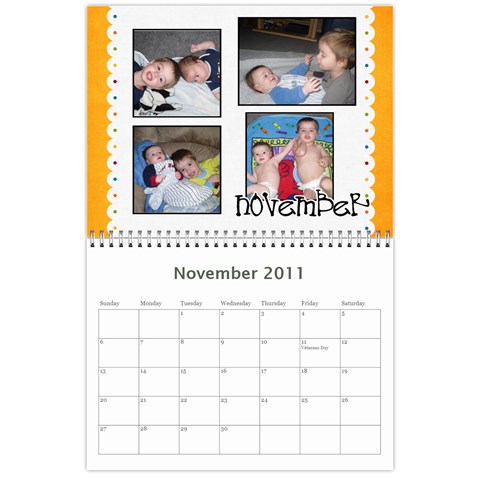 2011 Calendar By Dimplzz Nov 2011