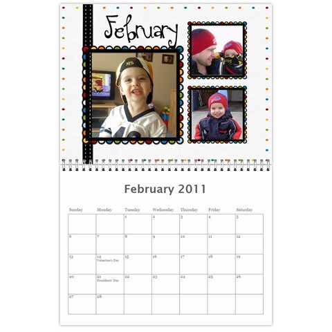 2011 Calendar By Dimplzz Feb 2011