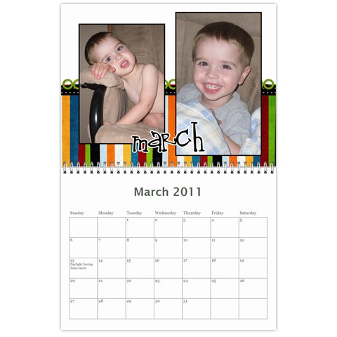 2011 Calendar By Dimplzz Mar 2011