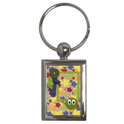 Primary Cardboard Keychain 1 By Lisa Minor Front