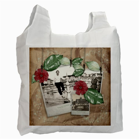 Honeymoon Recycle Bag By Catvinnat Front
