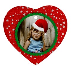Santa Hat ornament - template - Ornament (Heart)