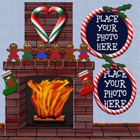 Christmas 8x8 Scrapbook Pages By Chere s Creations 8 x8  Scrapbook Page - 2