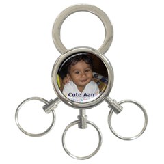 aan - 3-Ring Key Chain