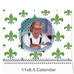 Frank s calendar - Wall Calendar 11  x 8.5  (12-Months)