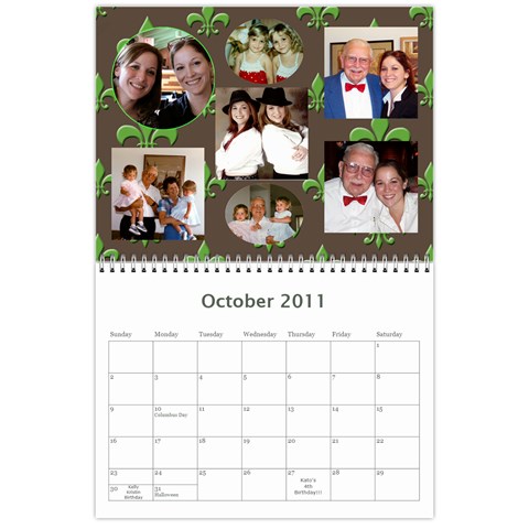 Frank s Calendar By Linda Mantor James Oct 2011